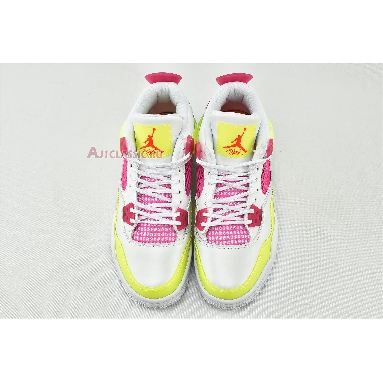 Air Jordan 4 Retro Lemon Venom CV7808-100 White/Lemon Venom/Pink Blast Sneakers