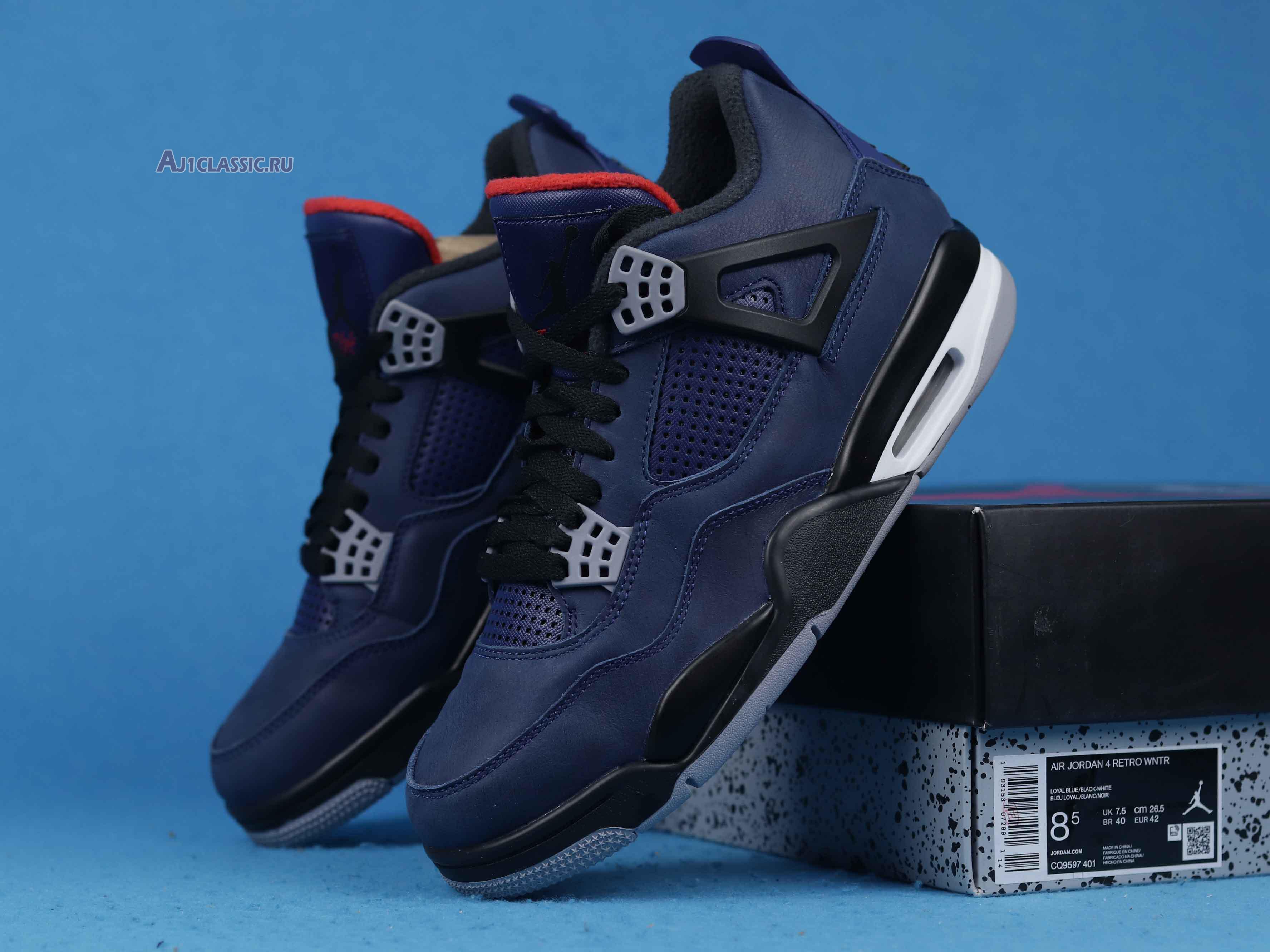 Air Jordan 4 Winter "Loyal Blue" CQ9597-401