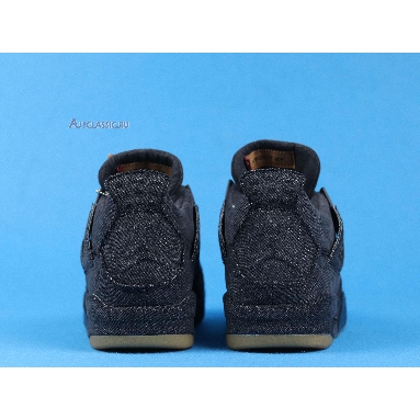 Levis x Air Jordan 4 Retro Black Denim AO2571-001 Black/Black/Black Sneakers