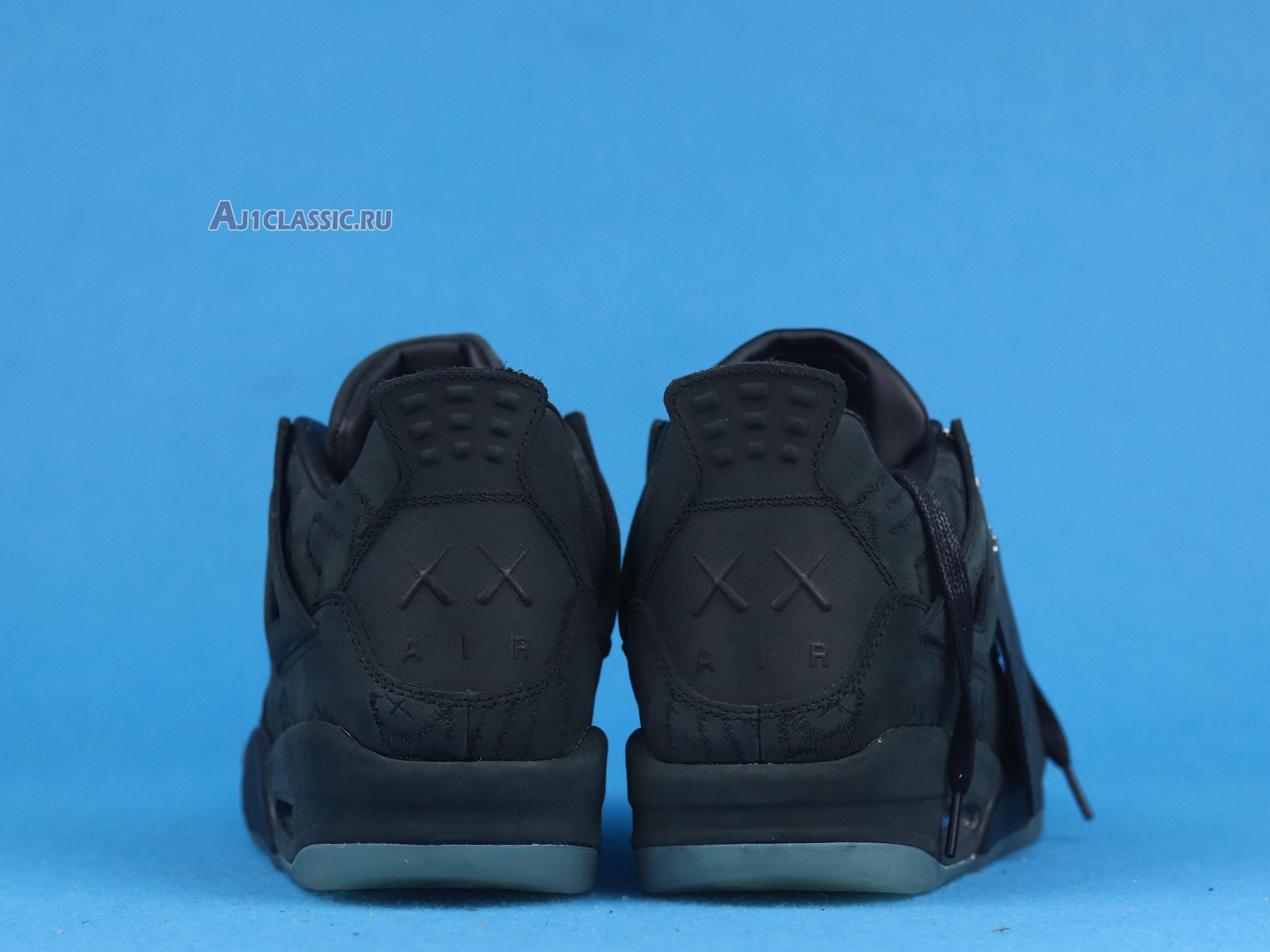 KAWS x Air Jordan 4 Retro "Black" 930155-001