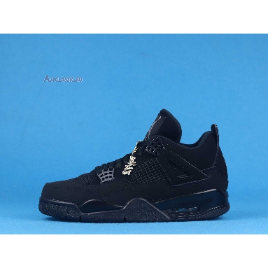 Air Jordan 4 Retro Black Cat 2020 CU1110-010 Black/Black/Light Graphite Mens Womens Shoes