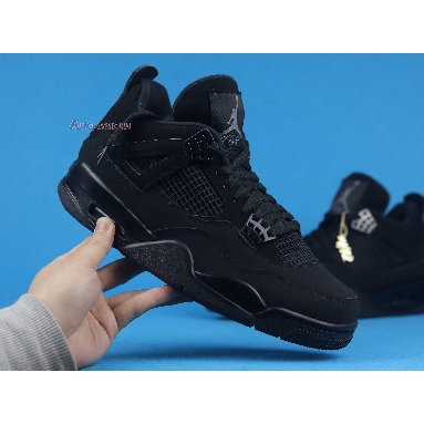 Air Jordan 4 Retro Black Cat 2020 CU1110-010 Black/Black/Light Graphite Sneakers