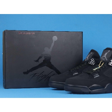 Air Jordan 4 Retro Black Cat 2020 CU1110-010 Black/Black/Light Graphite Sneakers