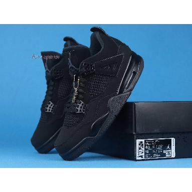 Air Jordan 4 Retro Black Cat 2020 CU1110-010 Black/Black/Light Graphite Sneakers