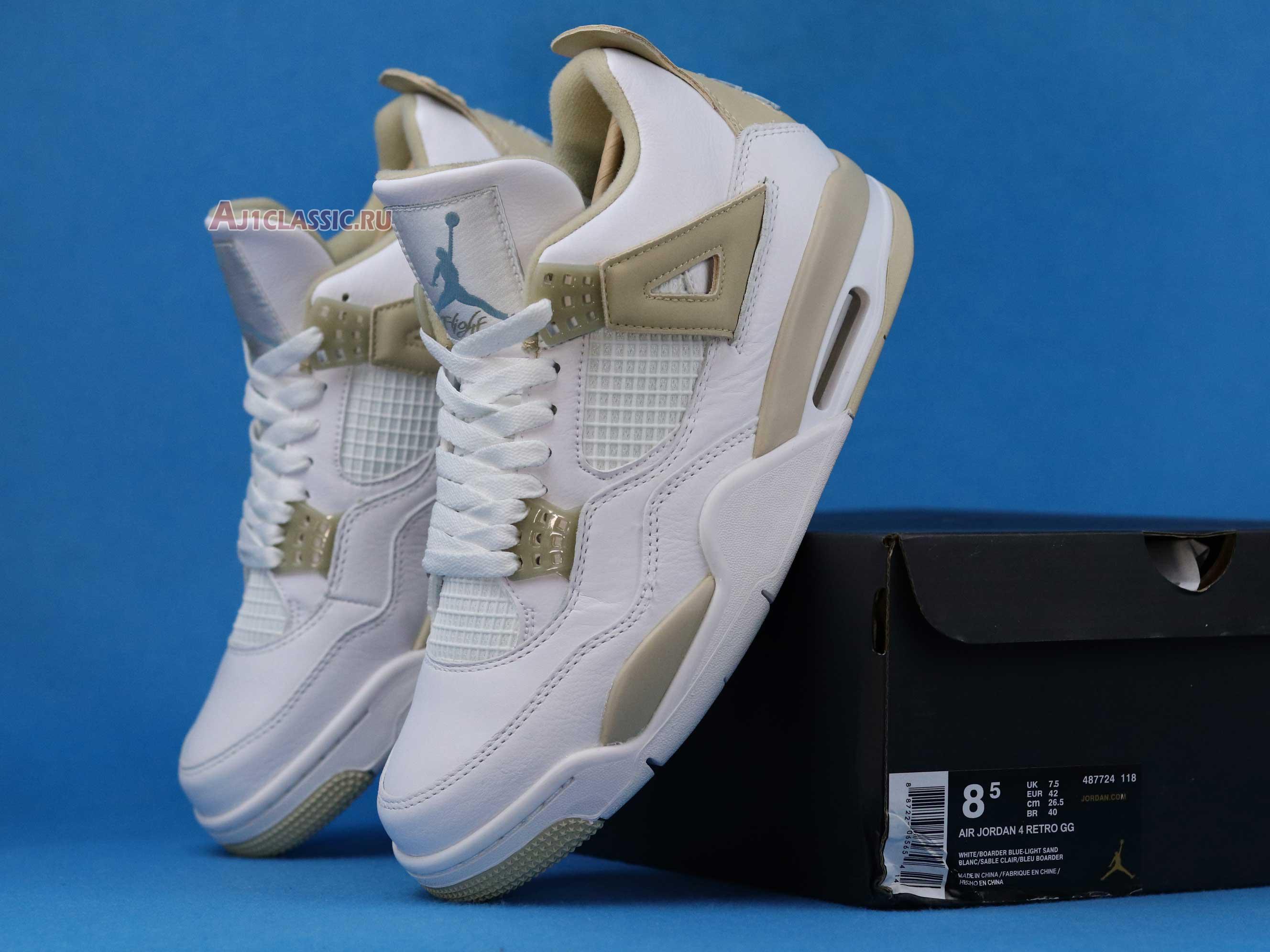 Air Jordan 4 Retro "Linen" 487724-118