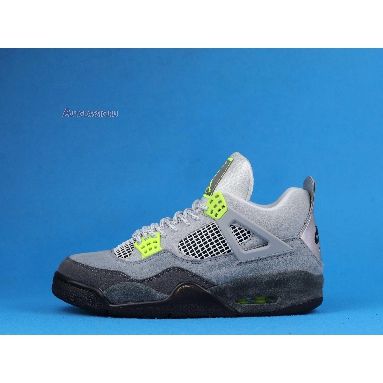 Air Jordan 4 Retro SE Neon 95 CT5342-007 Cool Grey/Volt/Wolf Grey/Anthracite Sneakers