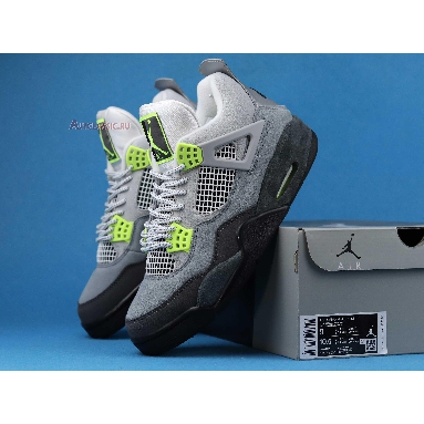 Air Jordan 4 Retro SE Neon 95 CT5342-007 Cool Grey/Volt/Wolf Grey/Anthracite Sneakers