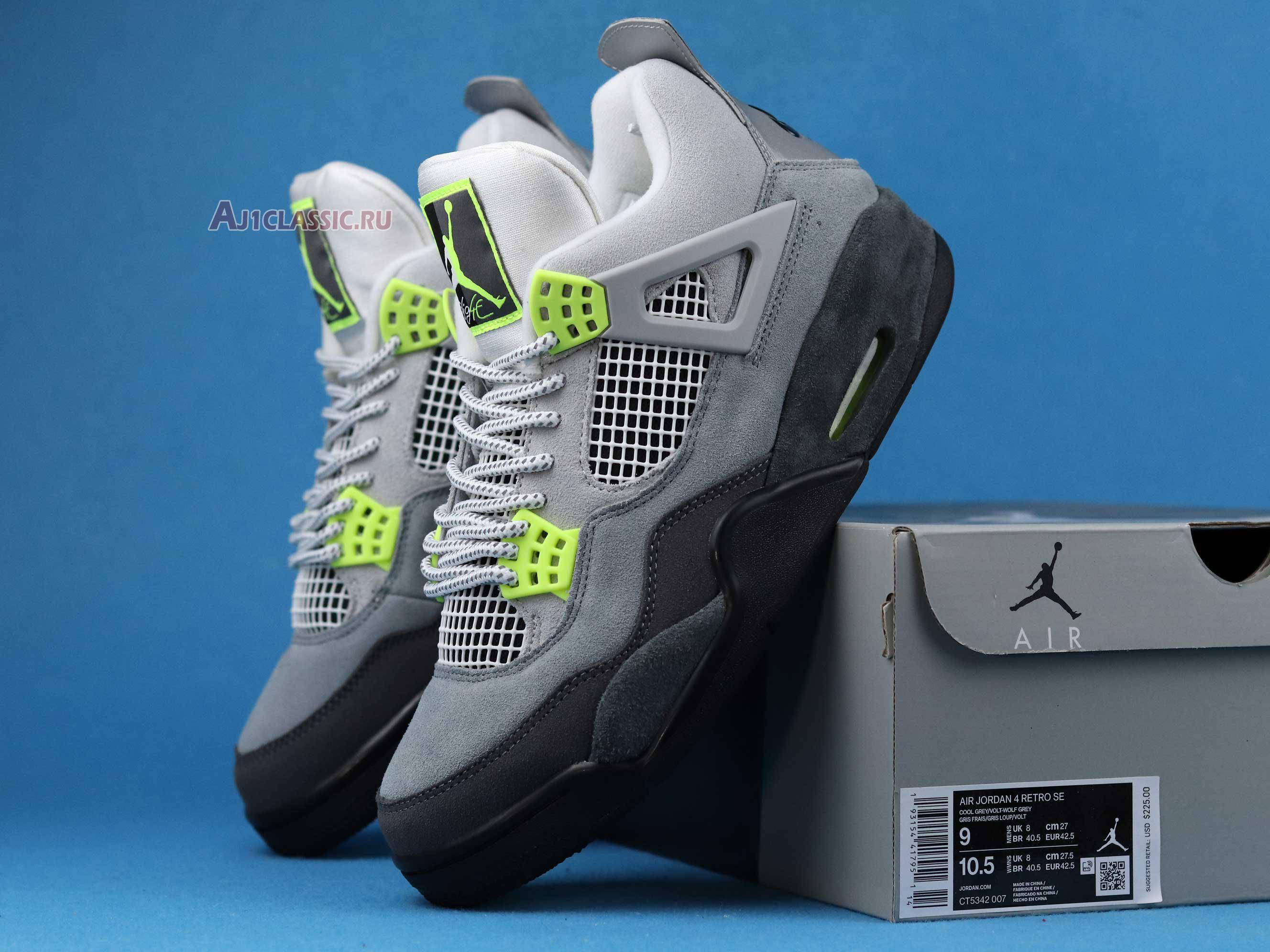 Air Jordan 4 Retro SE "Neon 95" CT5342-007