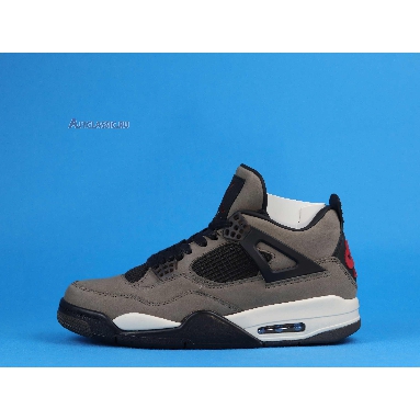 Travis Scott x Nike Air Jordan 4 Dark Mocha AJ4-882335 Dark Mocha/Sail-Cool Grey-Verd Mens Womens Shoes