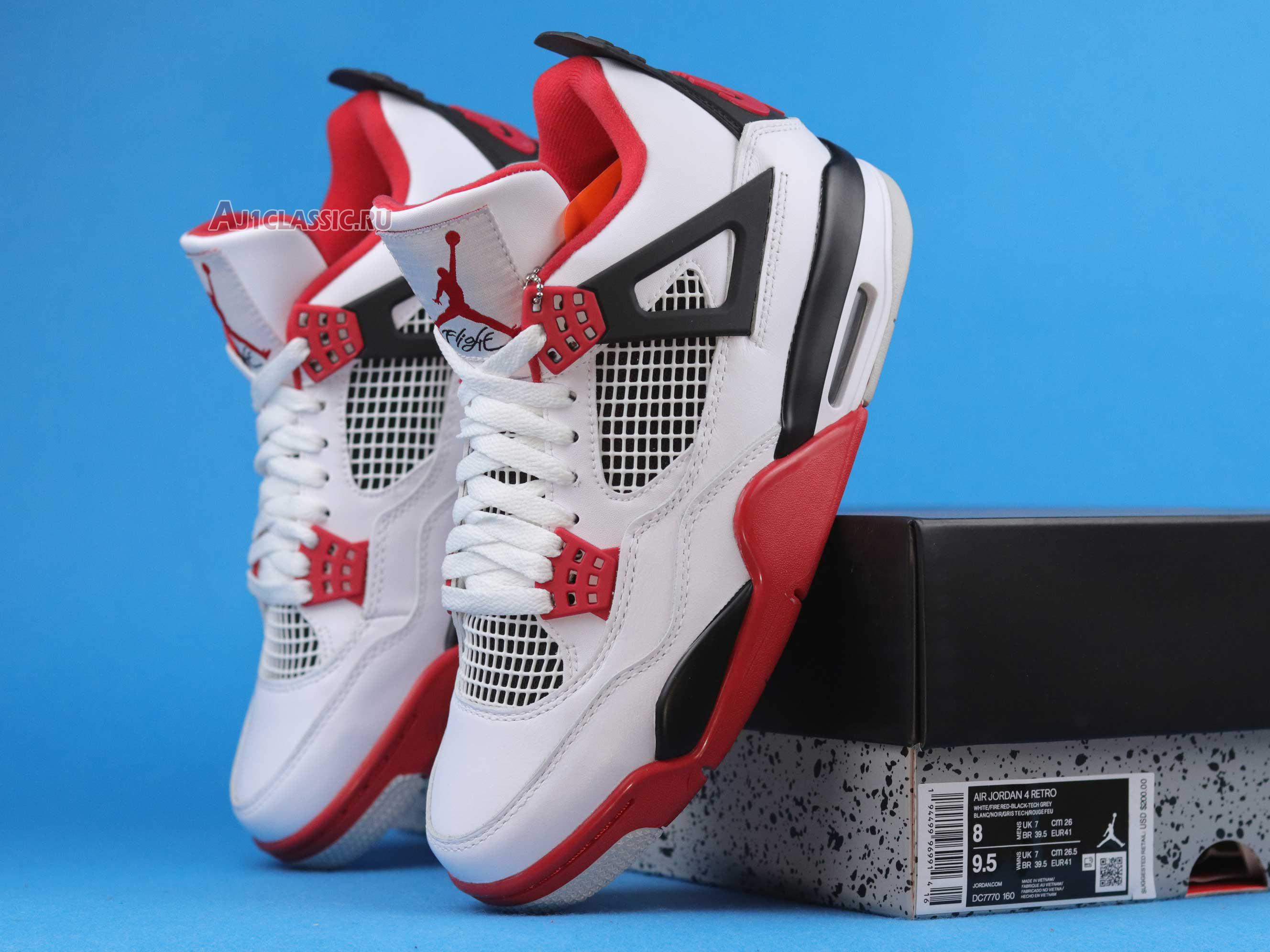 Air Jordan 4 Retro OG "Fire Red 2020" DC7770-160