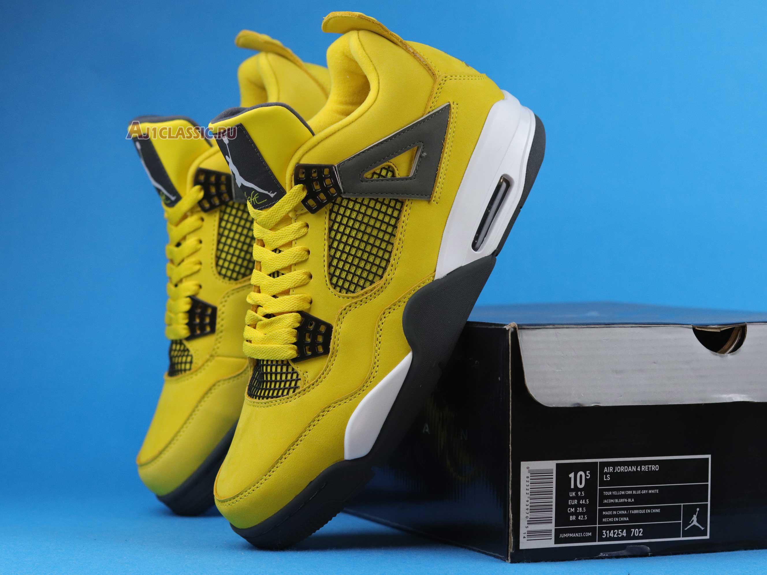 Air Jordan 4 Retro LS "Lightning" 314254-702