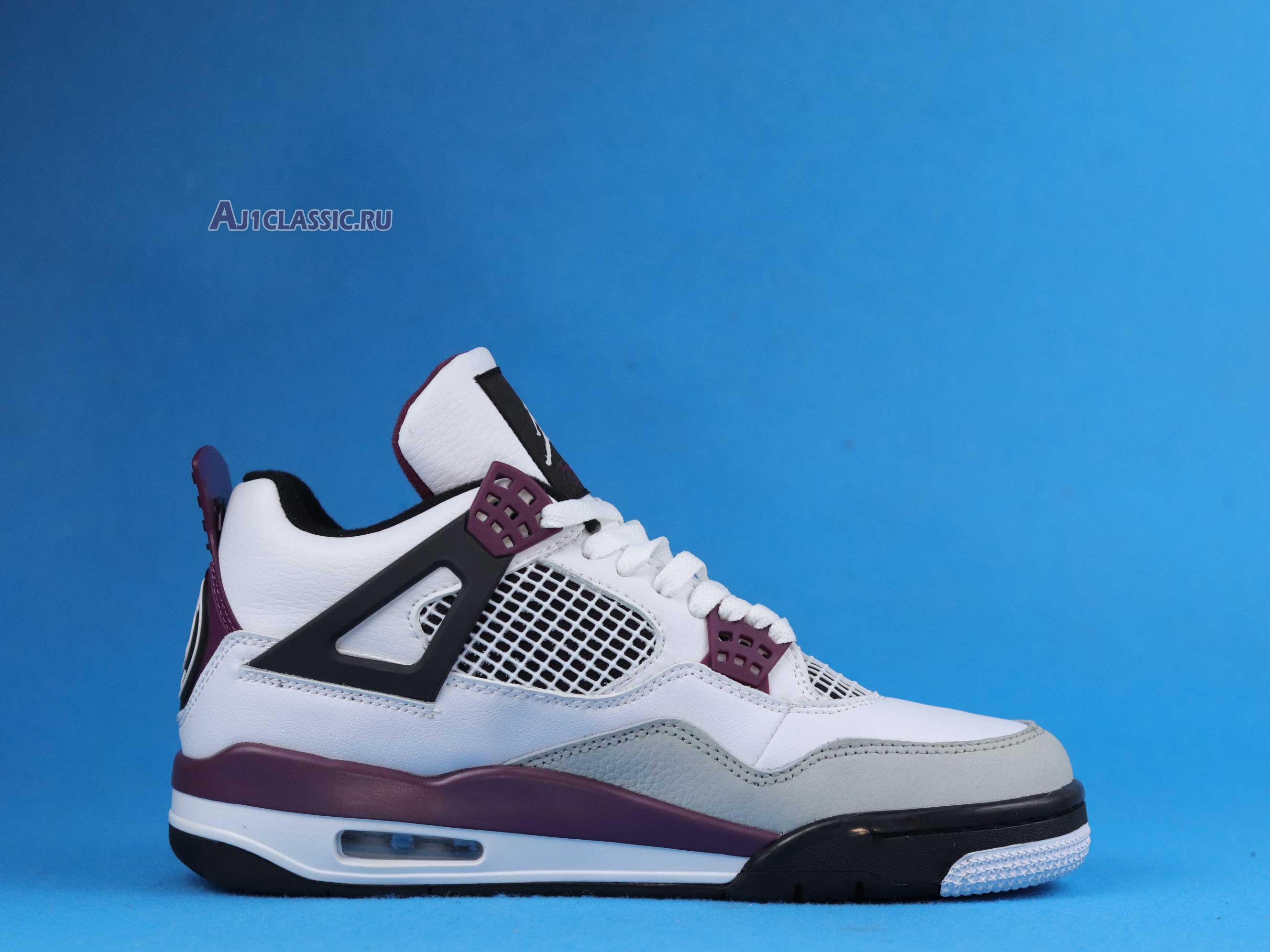 New Paris Saint-Germain x Air Jordan 4 Retro "Bordeaux" CZ5624-100 Shoes