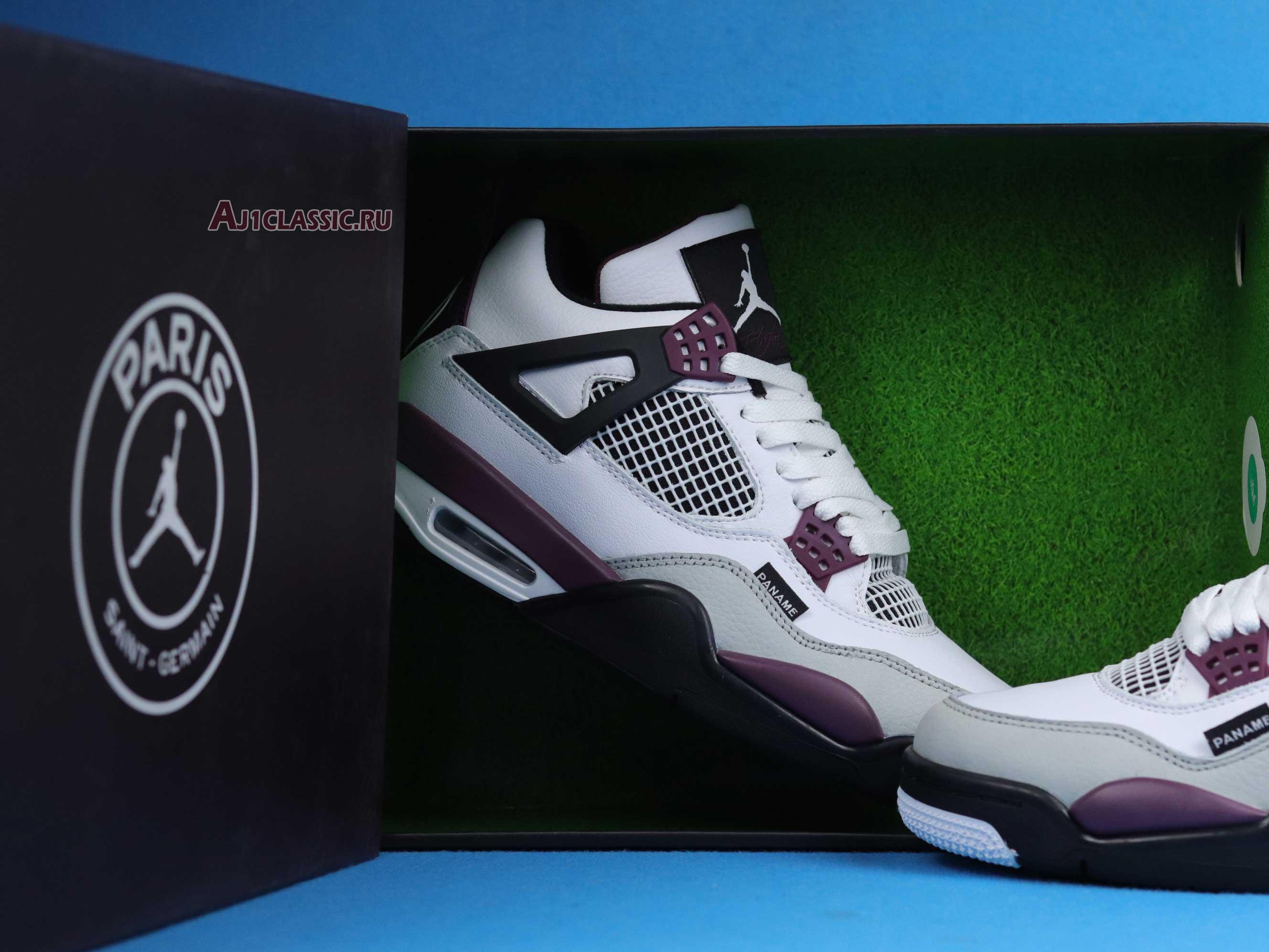 New Paris Saint-Germain x Air Jordan 4 Retro "Bordeaux" CZ5624-100 Shoes