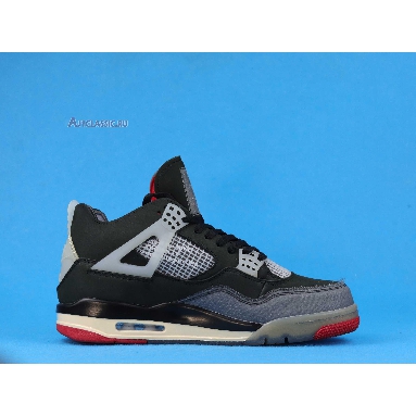 Off-White x Air Jordan 4 Retro Cream Sail CV9388-001 Black/Muslin-Black/Noir/Mousseline Mens Womens Shoes