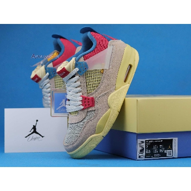 Union LA x Air Jordan 4 Retro Guava Ice DC9533-800 Guava Ice/Light Bone/Brigade Blue/Light Fusion Red Mens Womens Shoes