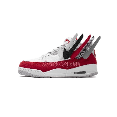 Air Jordan 3 Retro Tinker Air Max 1 CJ0939-100 White/University Red-Neutral Grey Sneakers