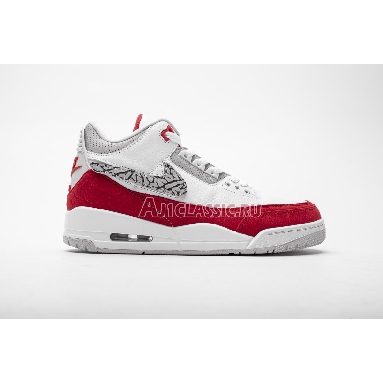 Air Jordan 3 Retro Tinker Air Max 1 CJ0939-100 White/University Red-Neutral Grey Sneakers