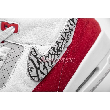 Air Jordan 3 Retro Tinker Air Max 1 CJ0939-100 White/University Red-Neutral Grey Sneakers