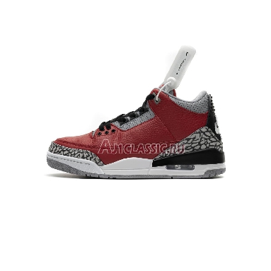 Air Jordan 3 Retro SE Unite CK5692-600 Fire Red/Fire Red/Cement Grey/Black Sneakers