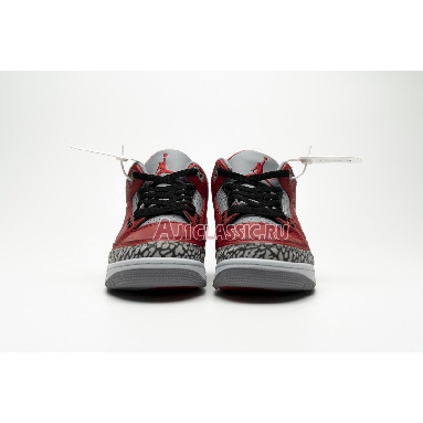 Air Jordan 3 Retro SE Unite CK5692-600 Fire Red/Fire Red/Cement Grey/Black Sneakers