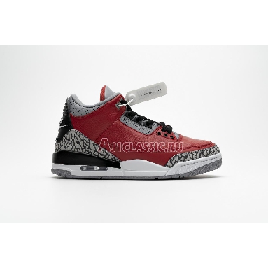 Air Jordan 3 Retro SE Unite CK5692-600 Fire Red/Fire Red/Cement Grey/Black Mens Womens Shoes