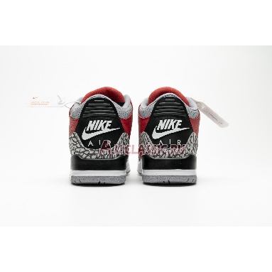 Air Jordan 3 Retro SE Unite CK5692-600 Fire Red/Fire Red/Cement Grey/Black Mens Womens Shoes