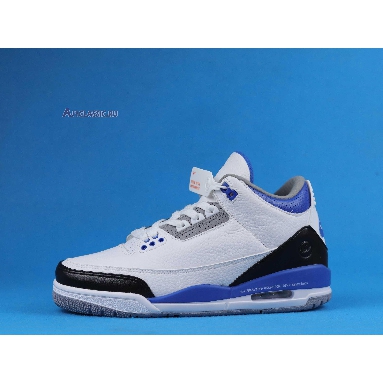 Fragment Design x Air Jordan 3 Retro CT8532-040 White/Blue/Black Sneakers