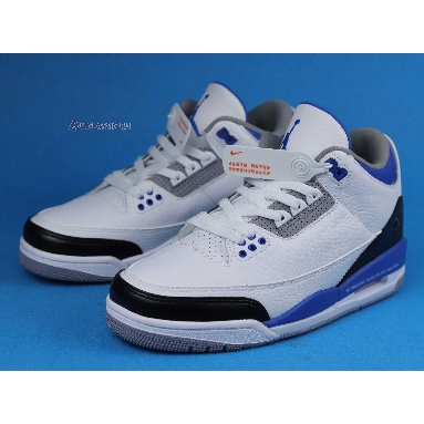 Fragment Design x Air Jordan 3 Retro CT8532-040 White/Blue/Black Sneakers