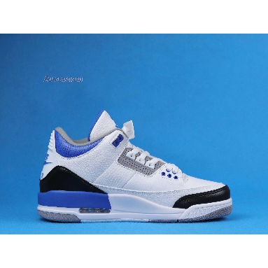 Fragment Design x Air Jordan 3 Retro CT8532-040 White/Blue/Black Sneakers