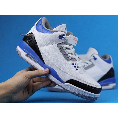 Fragment Design x Air Jordan 3 Retro CT8532-040 White/Blue/Black Sneakers