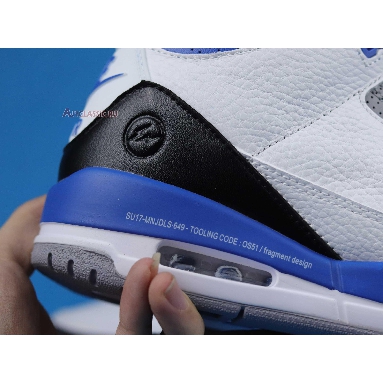 Fragment Design x Air Jordan 3 Retro CT8532-040 White/Blue/Black Sneakers