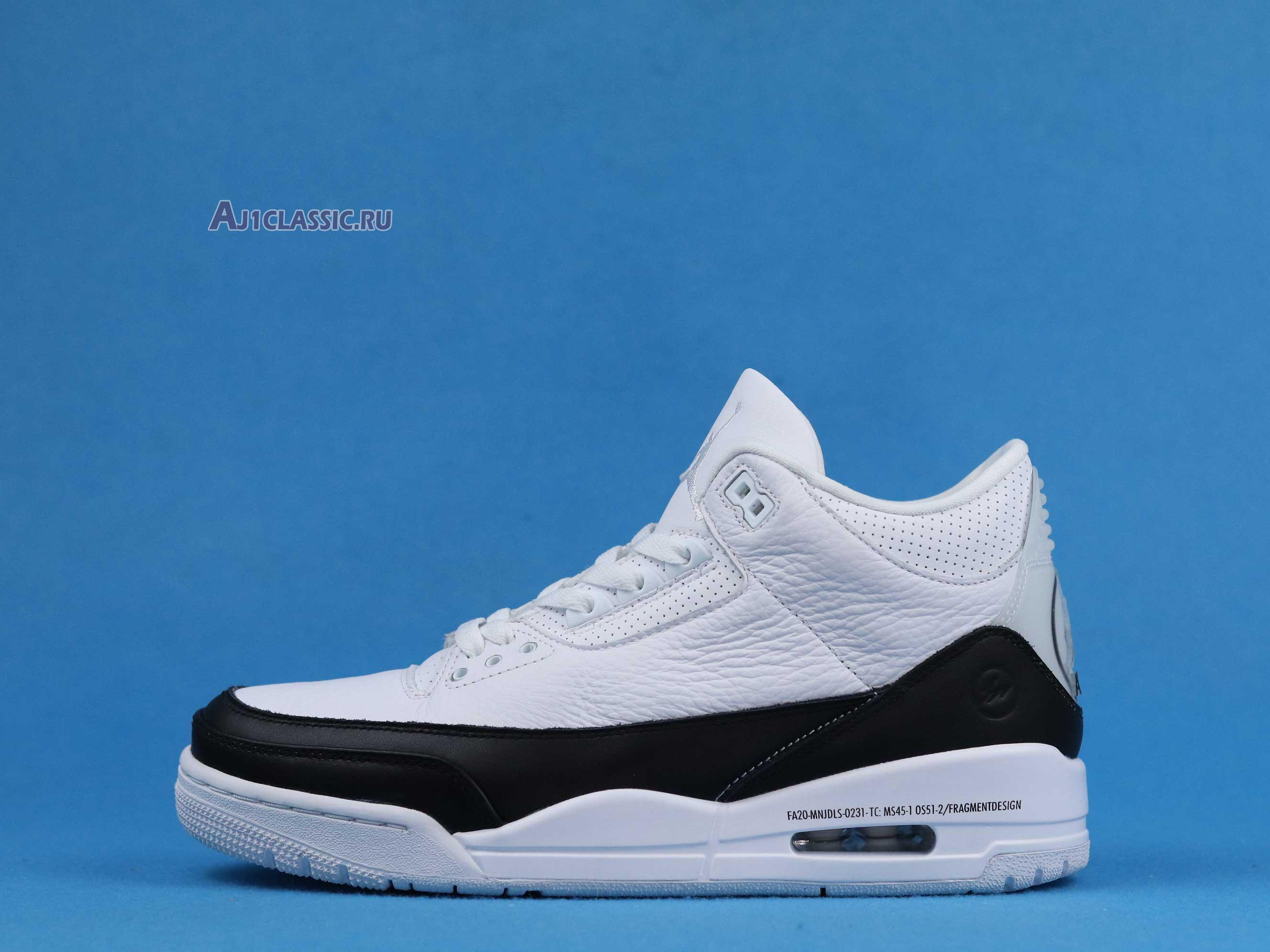 New Fragment Design x Air Jordan 3 Retro SP "White" DA3595-100 Shoes