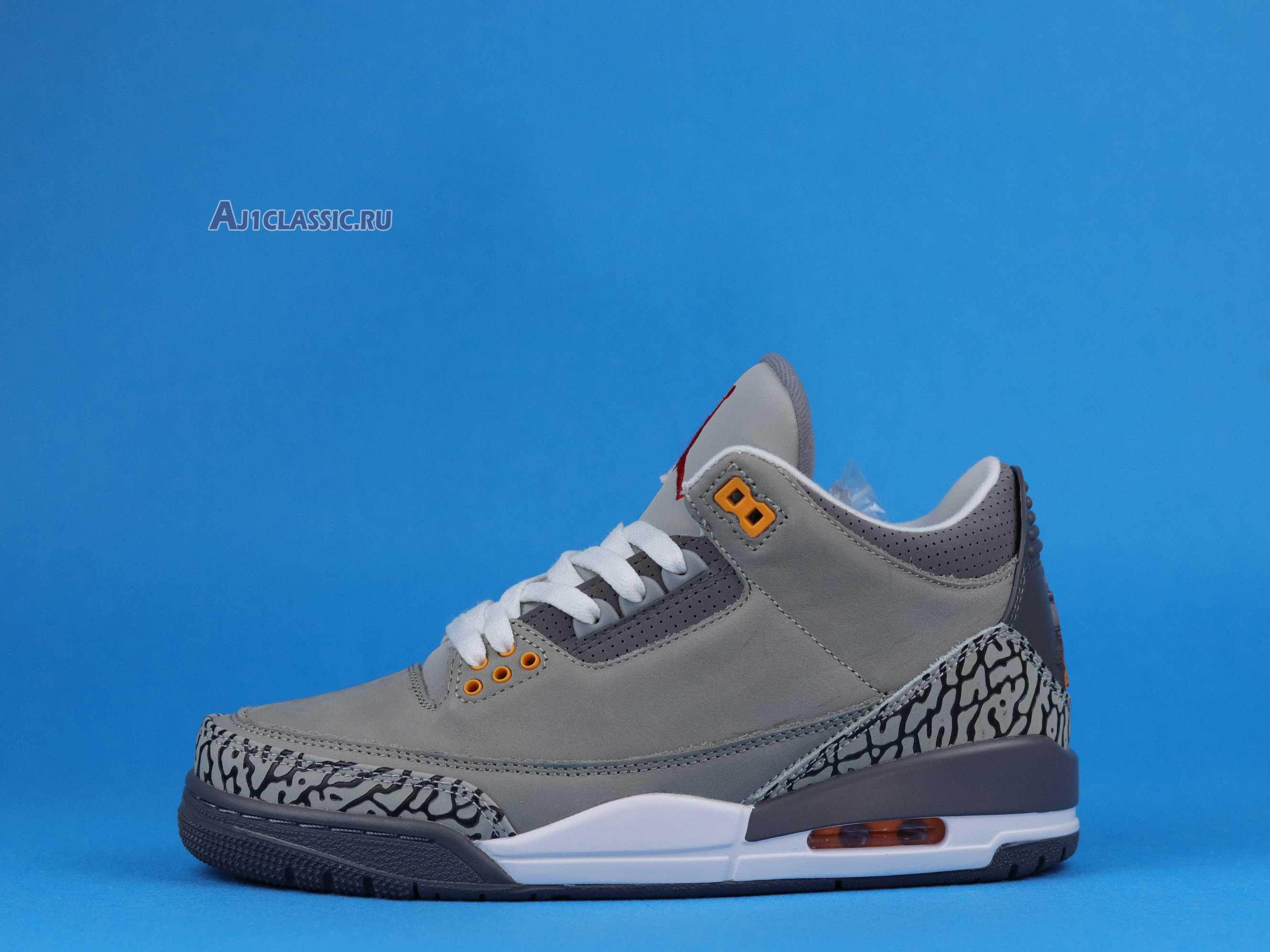 New Air Jordan 3 Retro "Cool Grey 2021" CT8532-012 Shoes