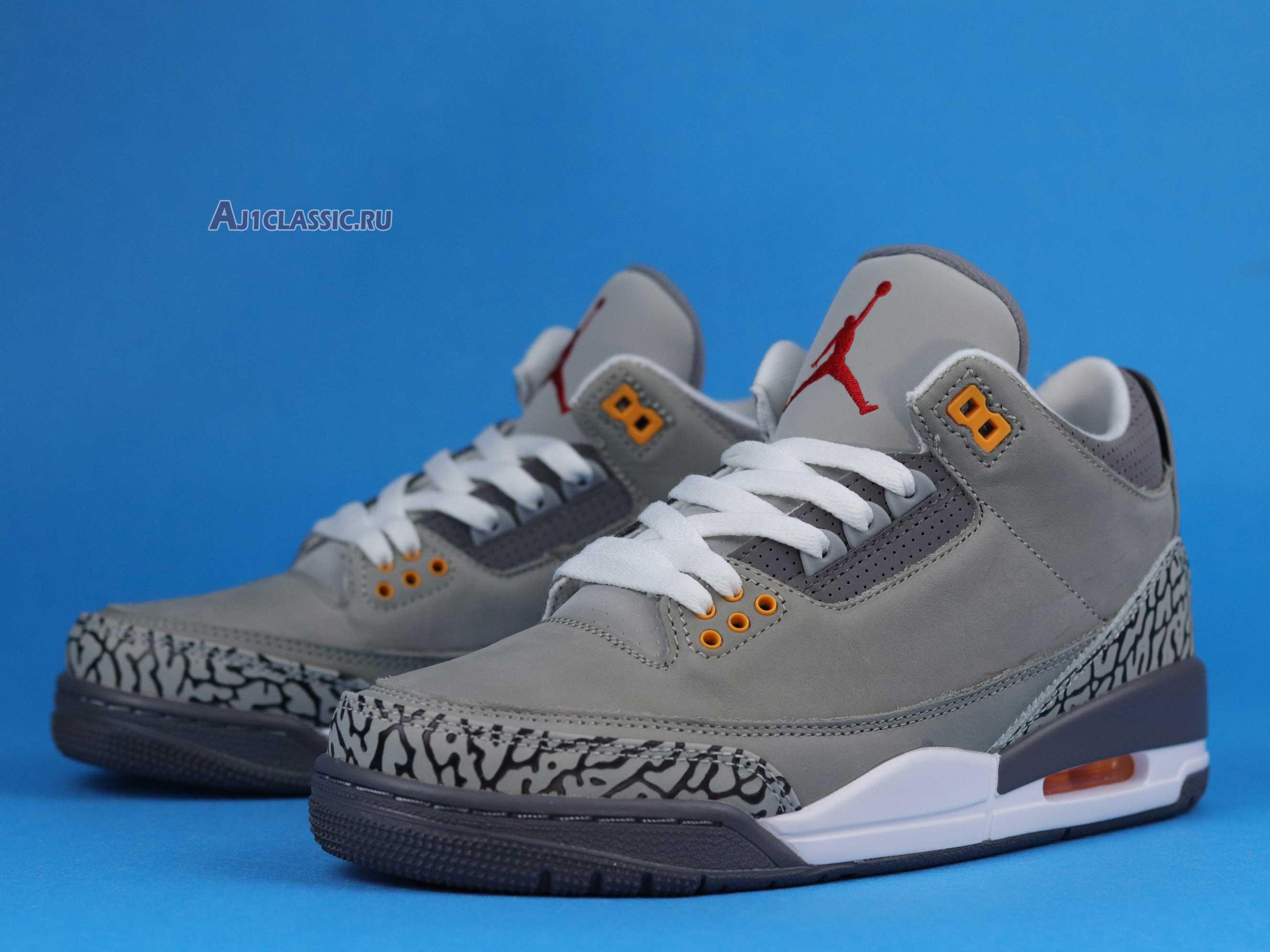 New Air Jordan 3 Retro "Cool Grey 2021" CT8532-012 Shoes