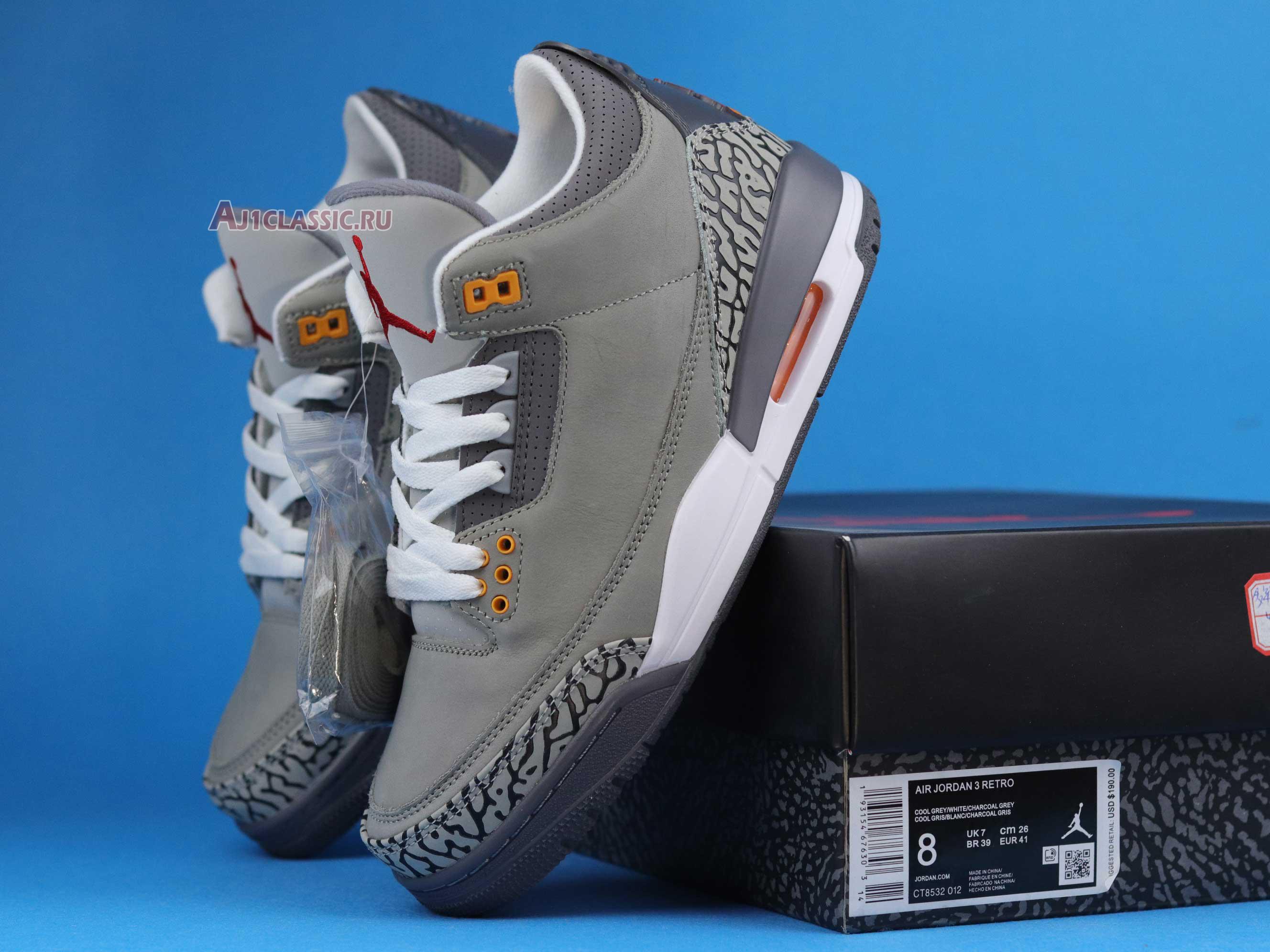 Air Jordan 3 Retro "Cool Grey 2021" CT8532-012