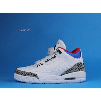 Air Jordan 3 Retro Seoul AV8370-100 White/Soar-Atom Red Sneakers