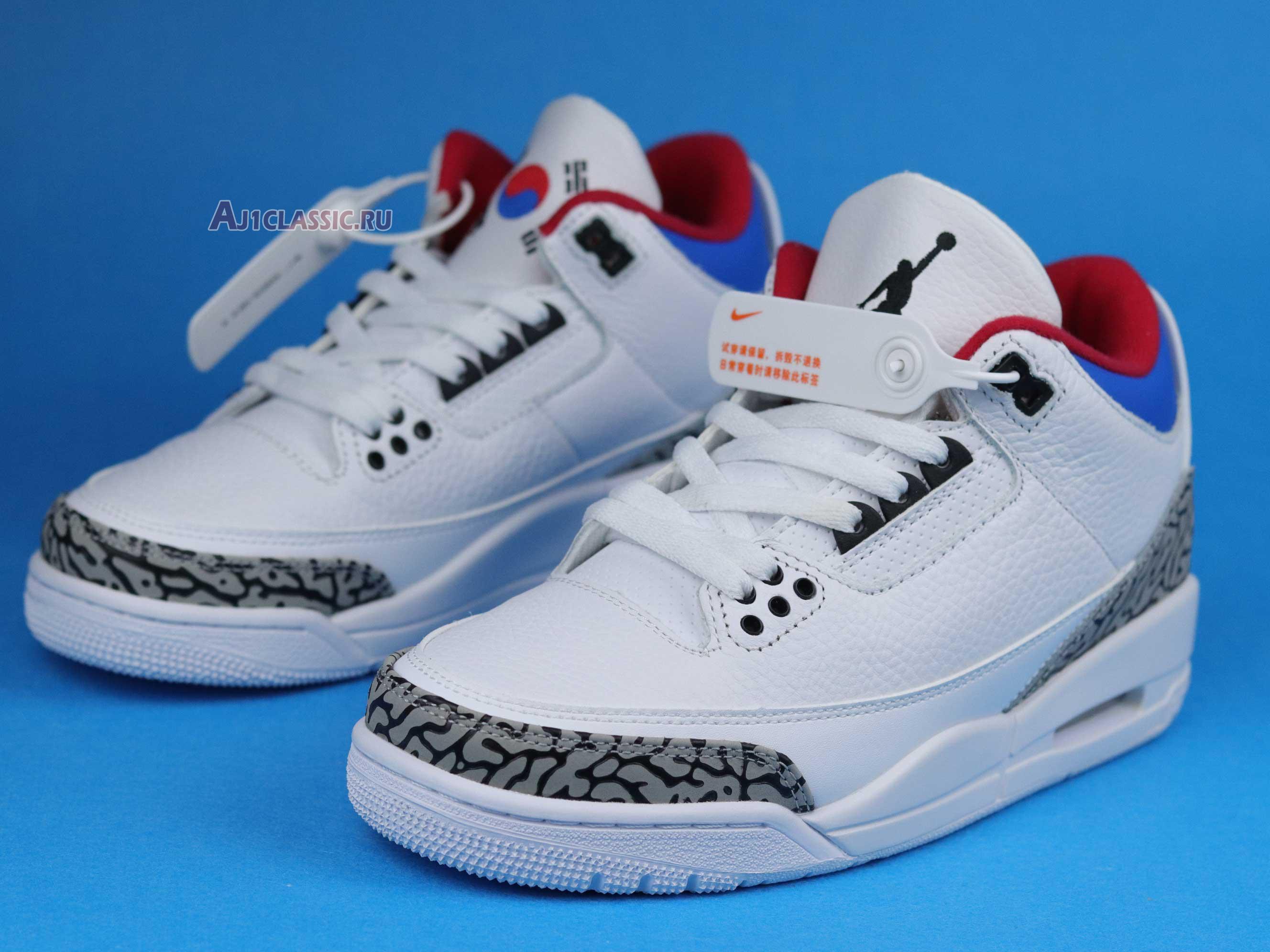 New Air Jordan 3 Retro "Seoul" AV8370-100 Shoes