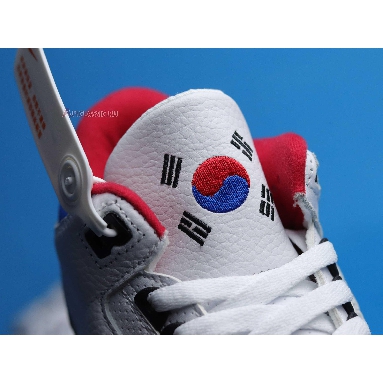 Air Jordan 3 Retro Seoul AV8370-100 White/Soar-Atom Red Sneakers