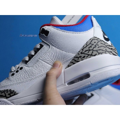 Air Jordan 3 Retro Seoul AV8370-100 White/Soar-Atom Red Sneakers