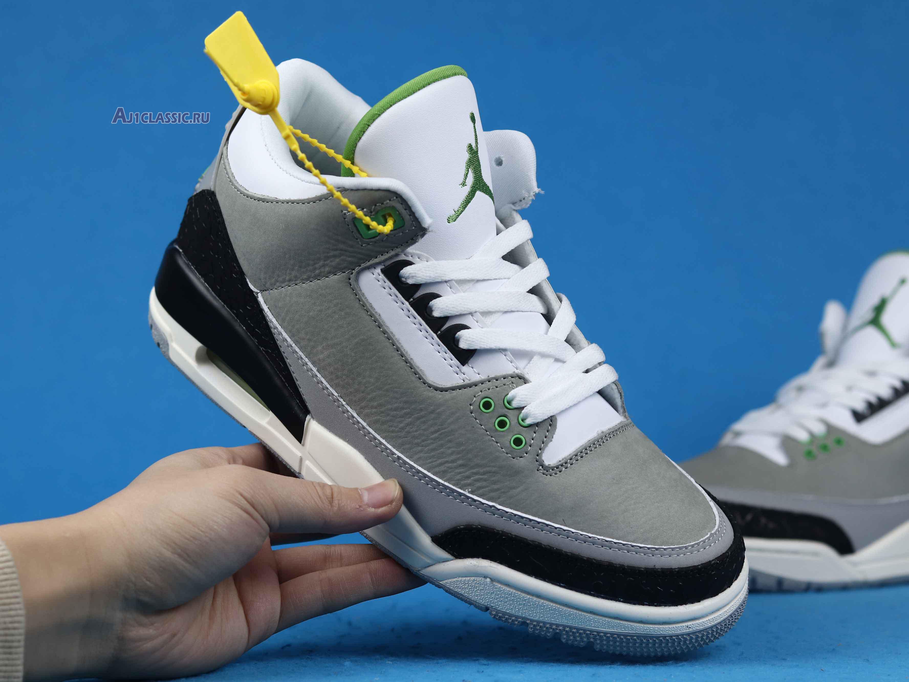 Air Jordan 3 Retro "Chlorophyll" 136064-006