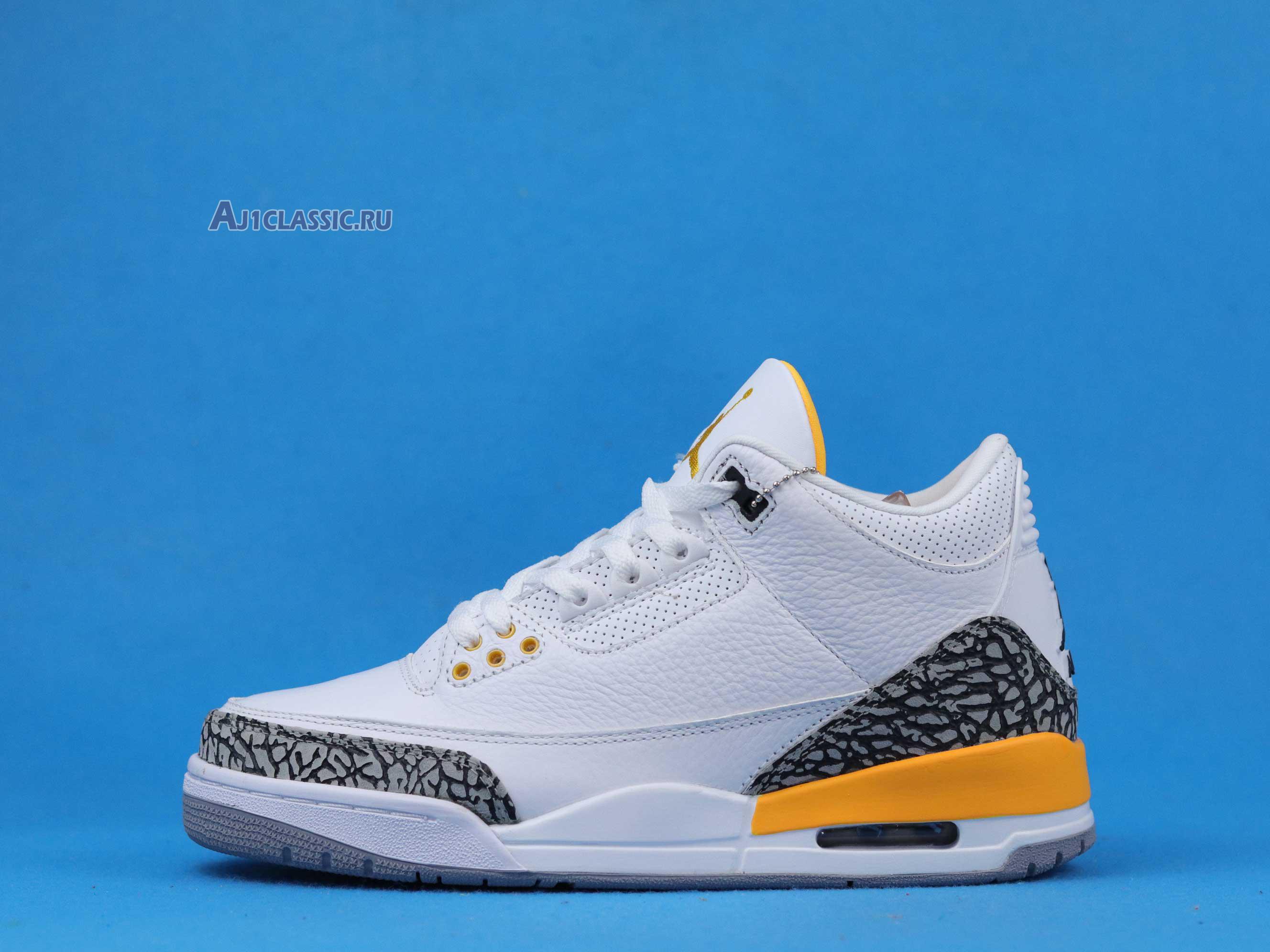 New Air Jordan 3 Retro "Laser Orange" CK9246-108 Shoes