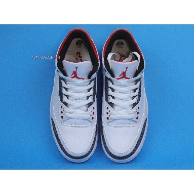 Air Jordan 3 SE-T Fire Red Japan Exclusive CZ6433-100 White/Fire Red/Black Mens Womens Shoes