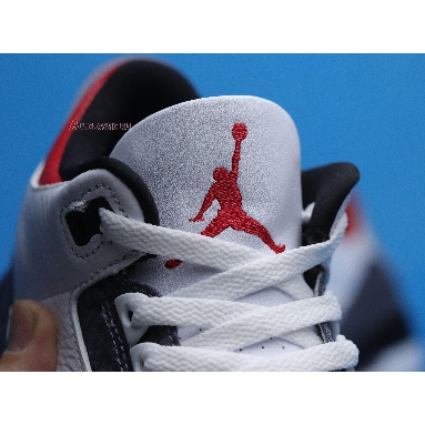 Air Jordan 3 SE-T Fire Red Japan Exclusive CZ6433-100 White/Fire Red/Black Mens Womens Shoes