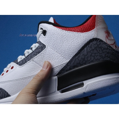 Air Jordan 3 SE-T Fire Red Japan Exclusive CZ6433-100 White/Fire Red/Black Sneakers