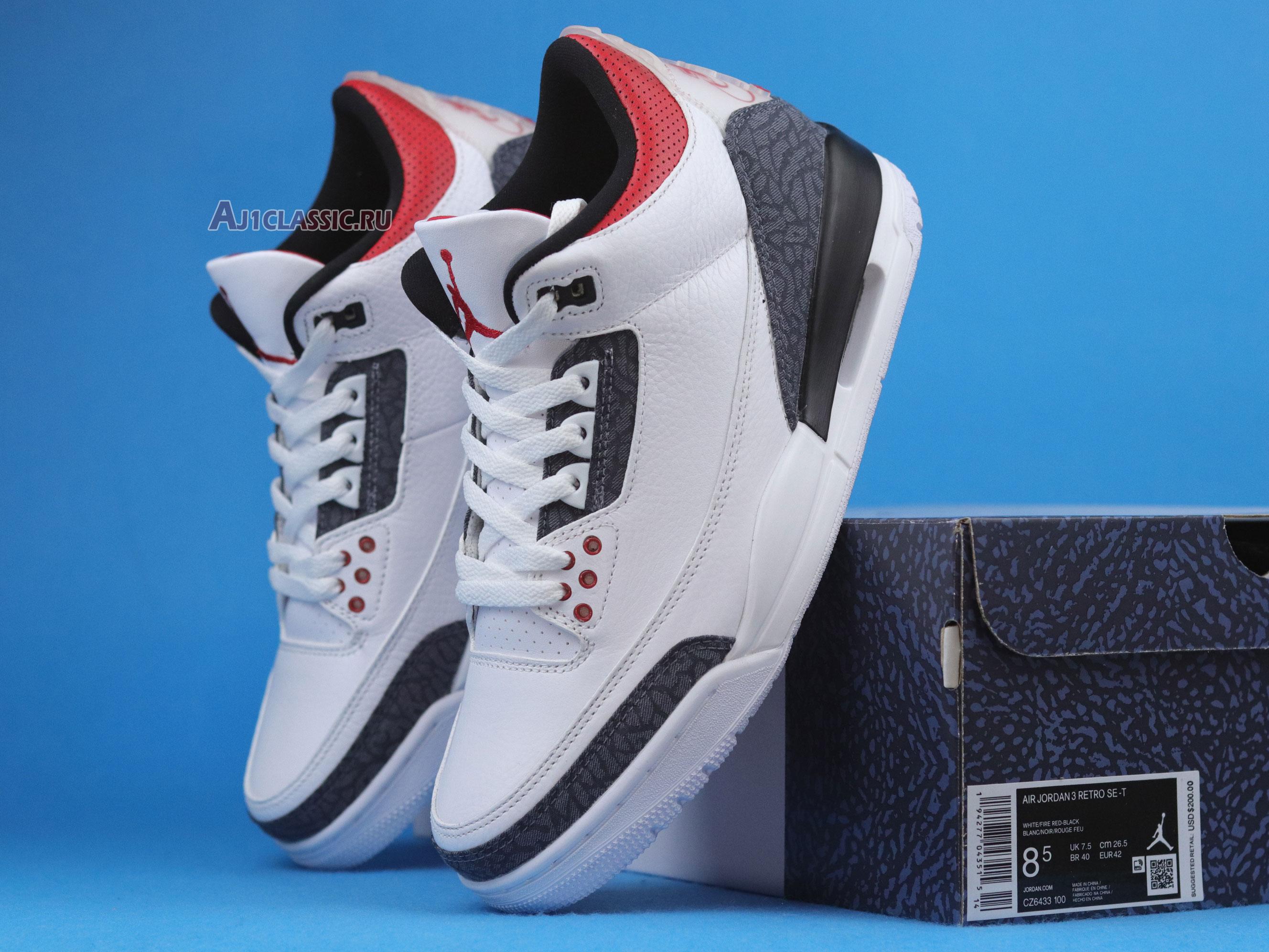 Air Jordan 3 SE-T "Fire Red Japan Exclusive" CZ6433-100