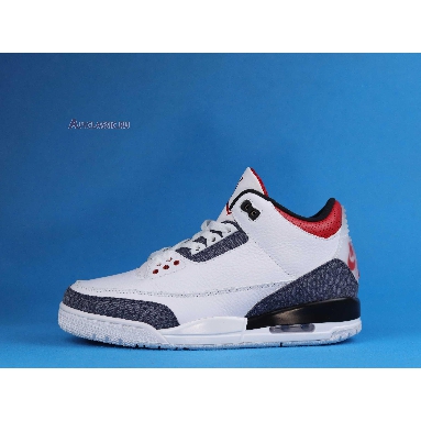 Air Jordan 3 Retro Denim SE Fire Red CZ6431-100 White/Fire Red/Black Sneakers