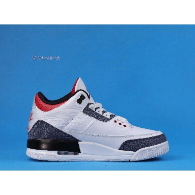 Air Jordan 3 Retro Denim SE Fire Red CZ6431-100 White/Fire Red/Black Sneakers