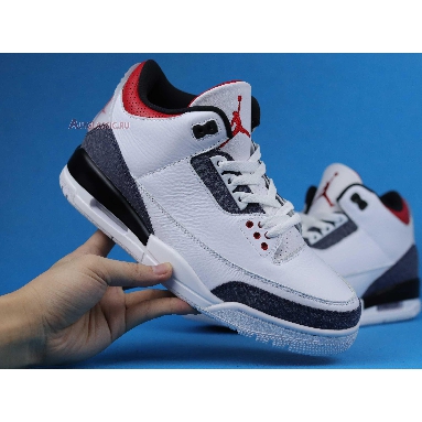 Air Jordan 3 Retro Denim SE Fire Red CZ6431-100 White/Fire Red/Black Sneakers