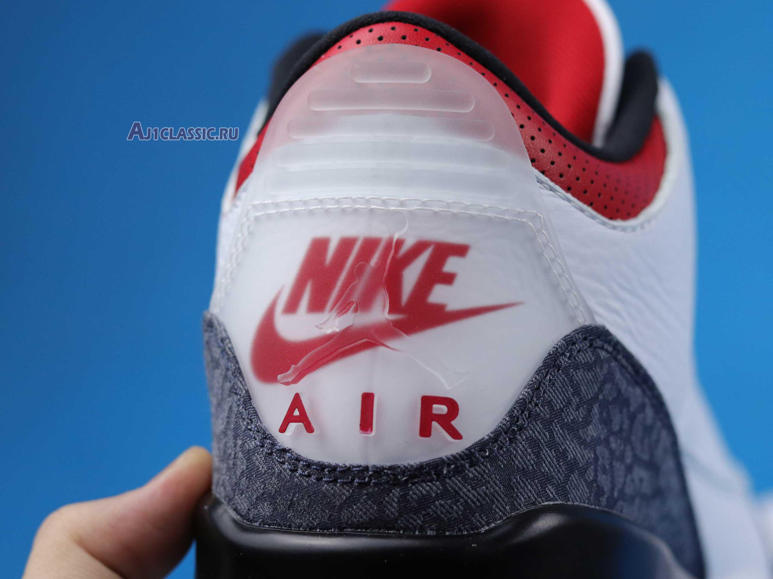 Air Jordan 3 Retro Denim SE "Fire Red" CZ6431-100