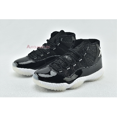 Air Jordan 11 Retro Jubilee 25th Anniversary CT8012-011 Black/Clear/White/Metallic Silver Sneakers